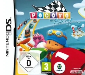 Pocoyo Racing (Europe) (En,Fr,De,Es,It) box cover front